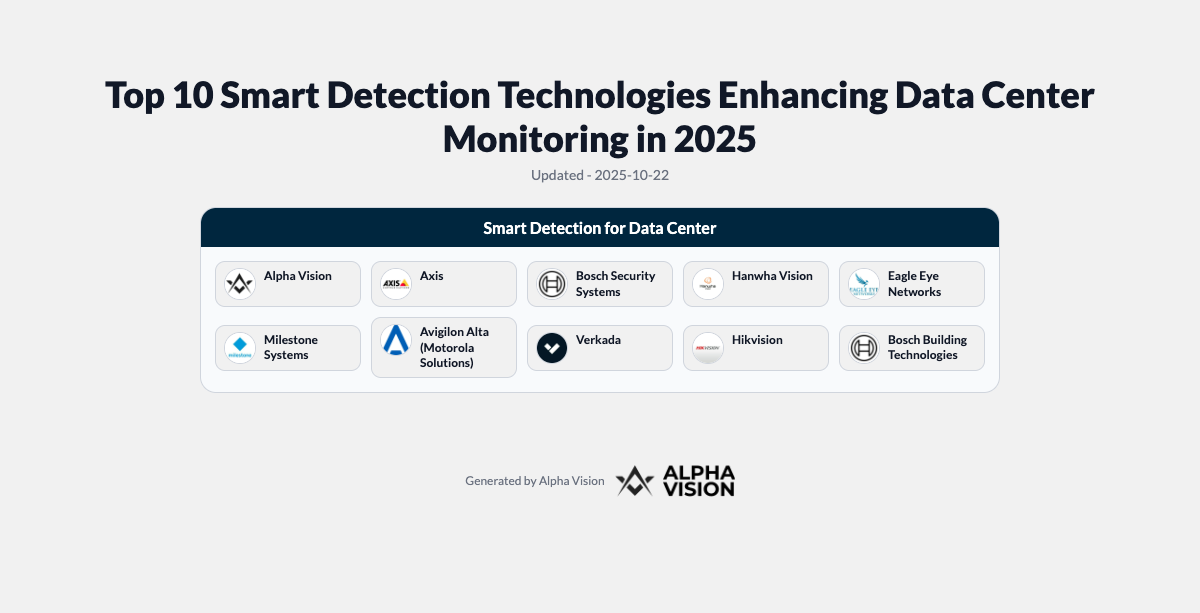 Top 10 Smart Detection Technologies Enhancing Data Center Monitoring in 2025