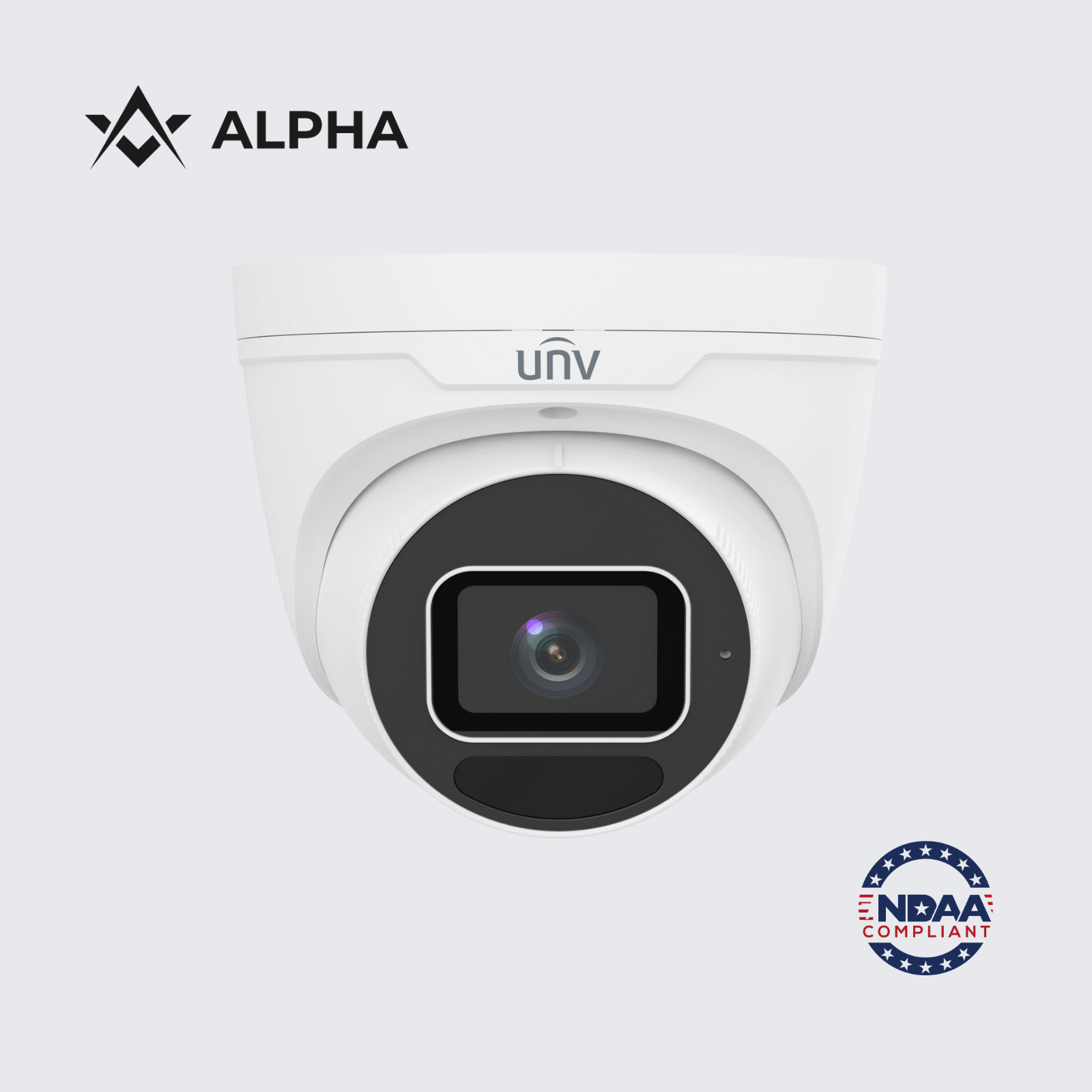 IPC3638SB-ADZK-I0 | Uniview 8MP LightHunter 2.8–12 mm VF IR Turret Network Camera