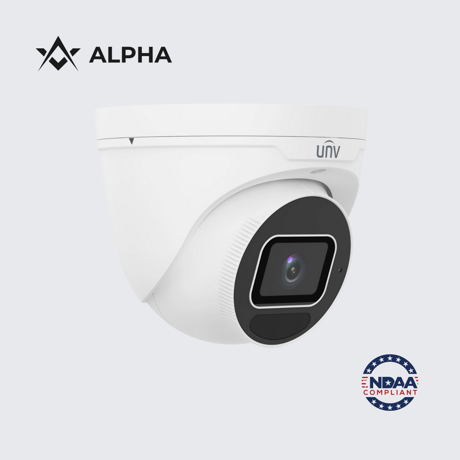 IPC3638SB-ADZK-I0 | Uniview 8MP LightHunter 2.8–12 mm VF IR Turret Network Camera