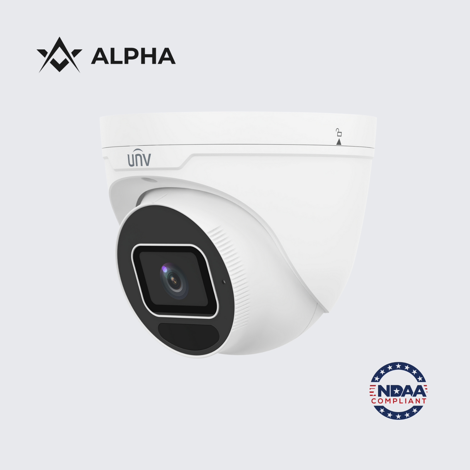 IPC3638SB-ADZK-I0 | Uniview 8MP LightHunter 2.8–12 mm VF IR Turret Network Camera