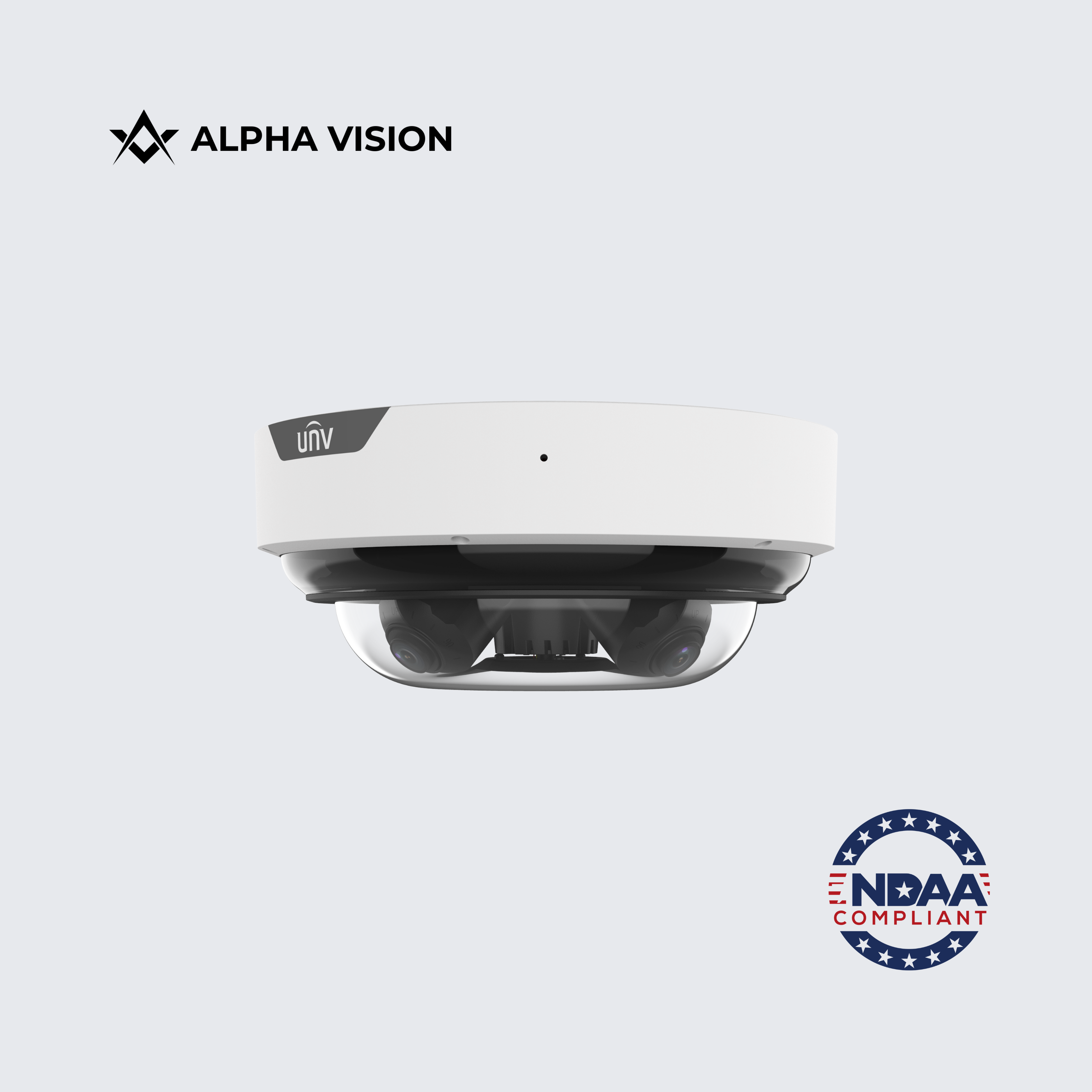 IPC8645EA-ADZKM-I1 | Uniview 4×5MP Panoramic + 5MP PTZ 25× Zoom IP Camera
