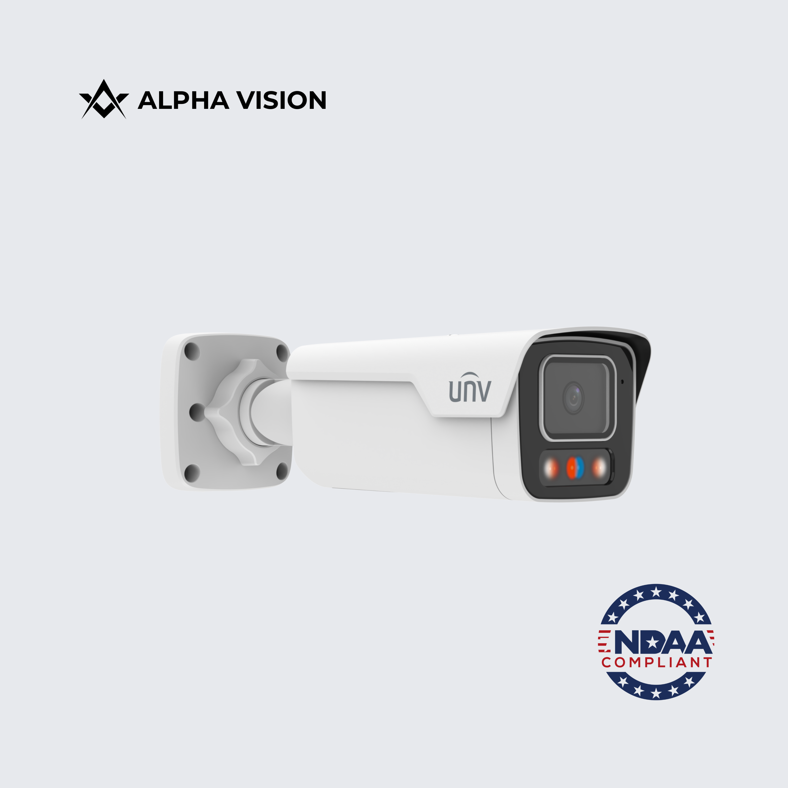 IPC2B14SS‑ADF28KMC‑I1 | Uniview 4MP Tri‑Guard Fixed Dual‑light Bullet Network Camera