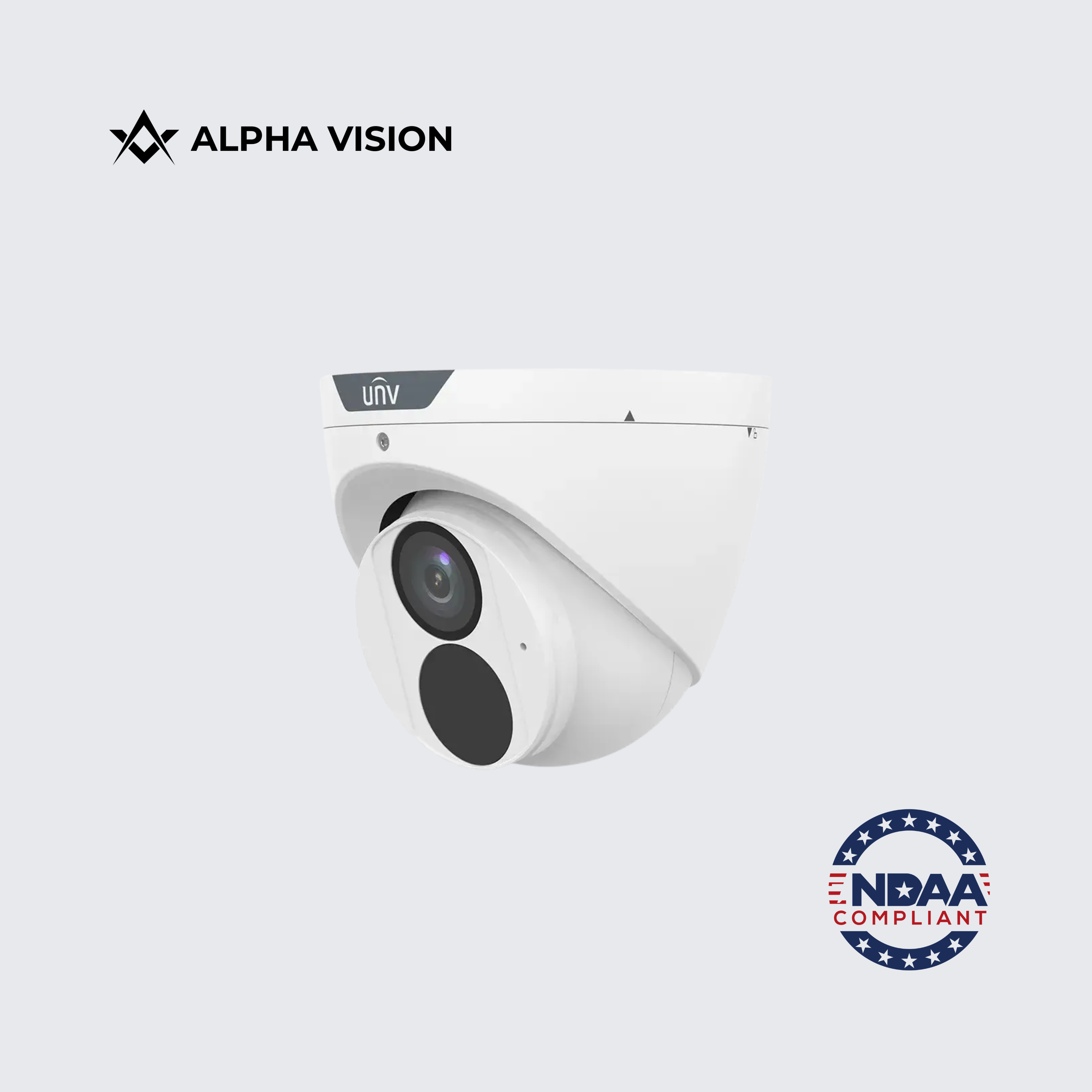 IPC3614SR-ADF28KM-H | Uniview 4MP Fixed 2.8mm Turret Network Camera