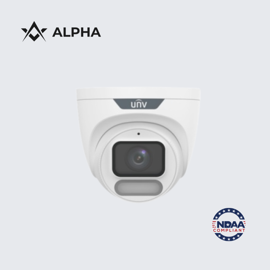 IPC3624SR-ADF28KM-WP | Uniview 4MP ColorHunter 2.8mm Turret Network Camera