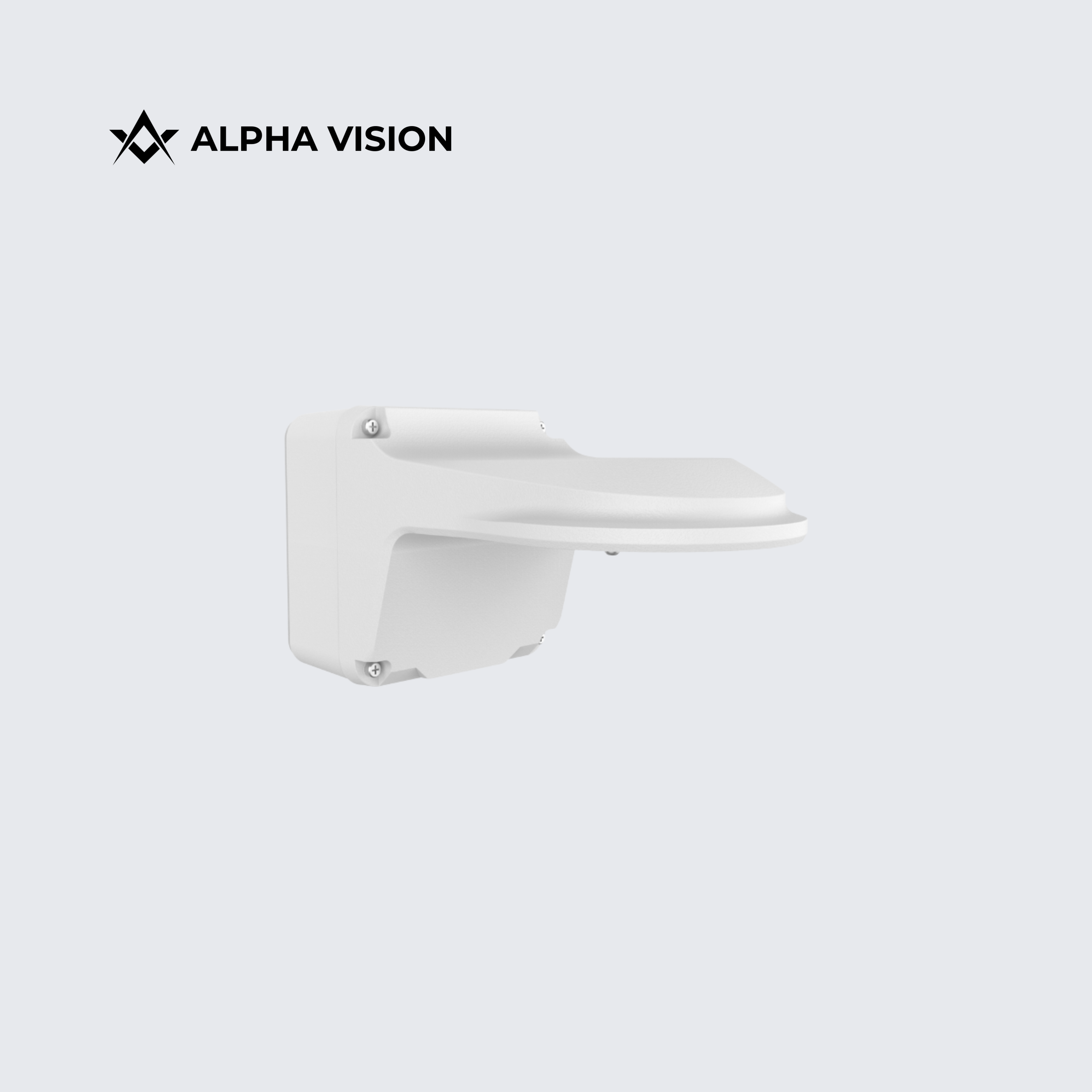 TR-JB07/WM03-G-IN | Uniview Indoor Dome Camera Wall Mount Bracket with Integrated Junction Box