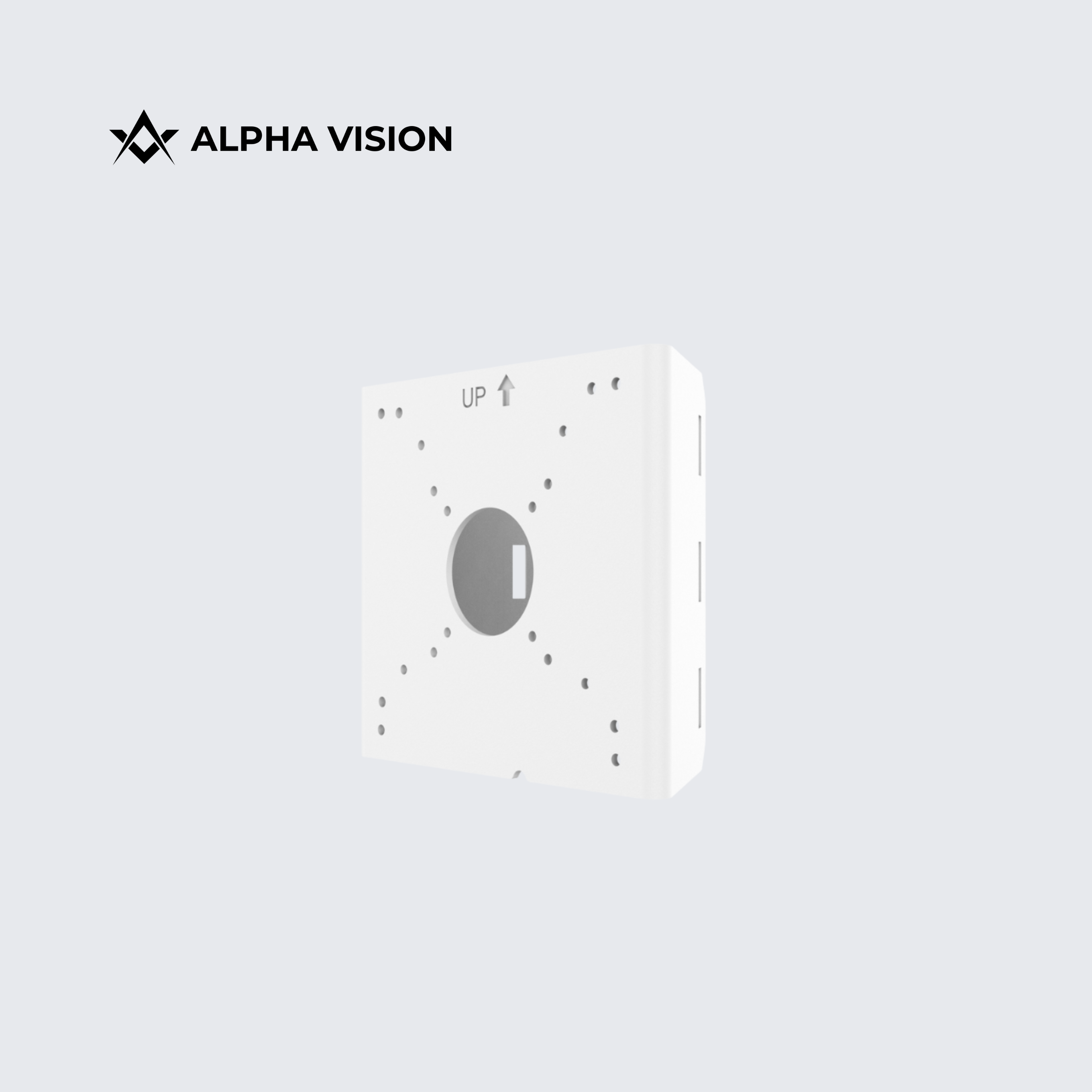 TR-UP06-C-IN | Uniview Indoor Pole Mount Bracket for Dome & Bullet Cameras