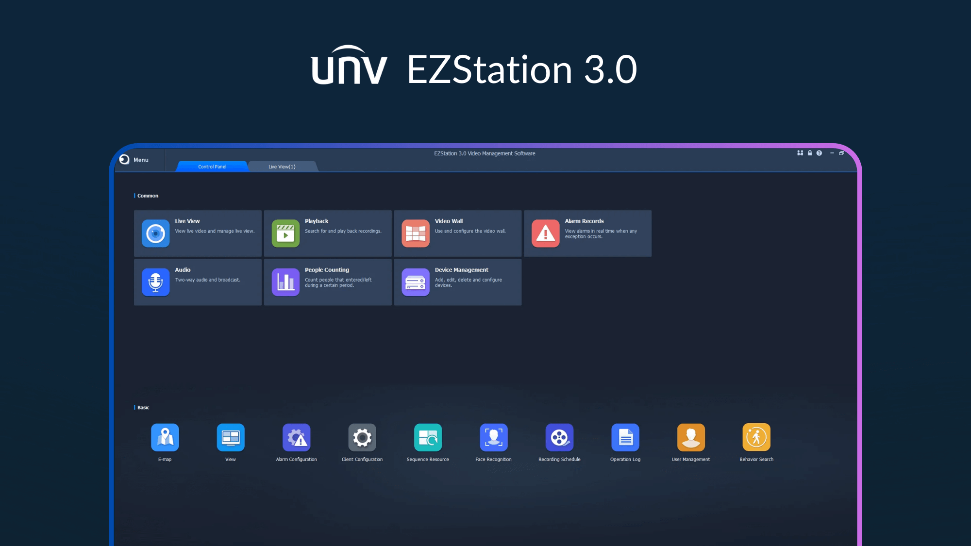 EZStation 3.0 | Uniview Video Management Software | Free Download