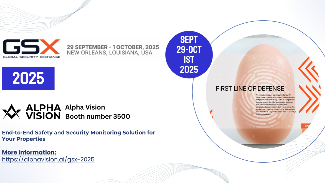 Alpha Vision Brings AI-Powered Outdoor Security to GSX 2025