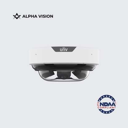 IPC8645EA-ADZKM-I1 | Uniview 4×5MP Panoramic + 5MP PTZ 25× Zoom IP Camera