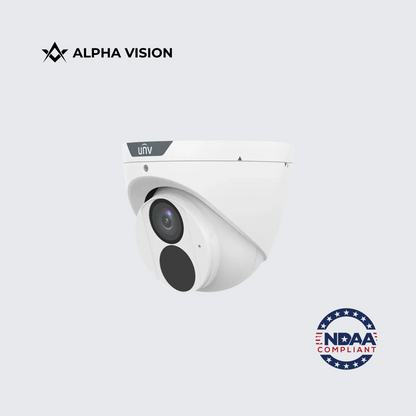 IPC3614SR-ADF28KM-H | Uniview 4MP Fixed 2.8mm Turret Network Camera