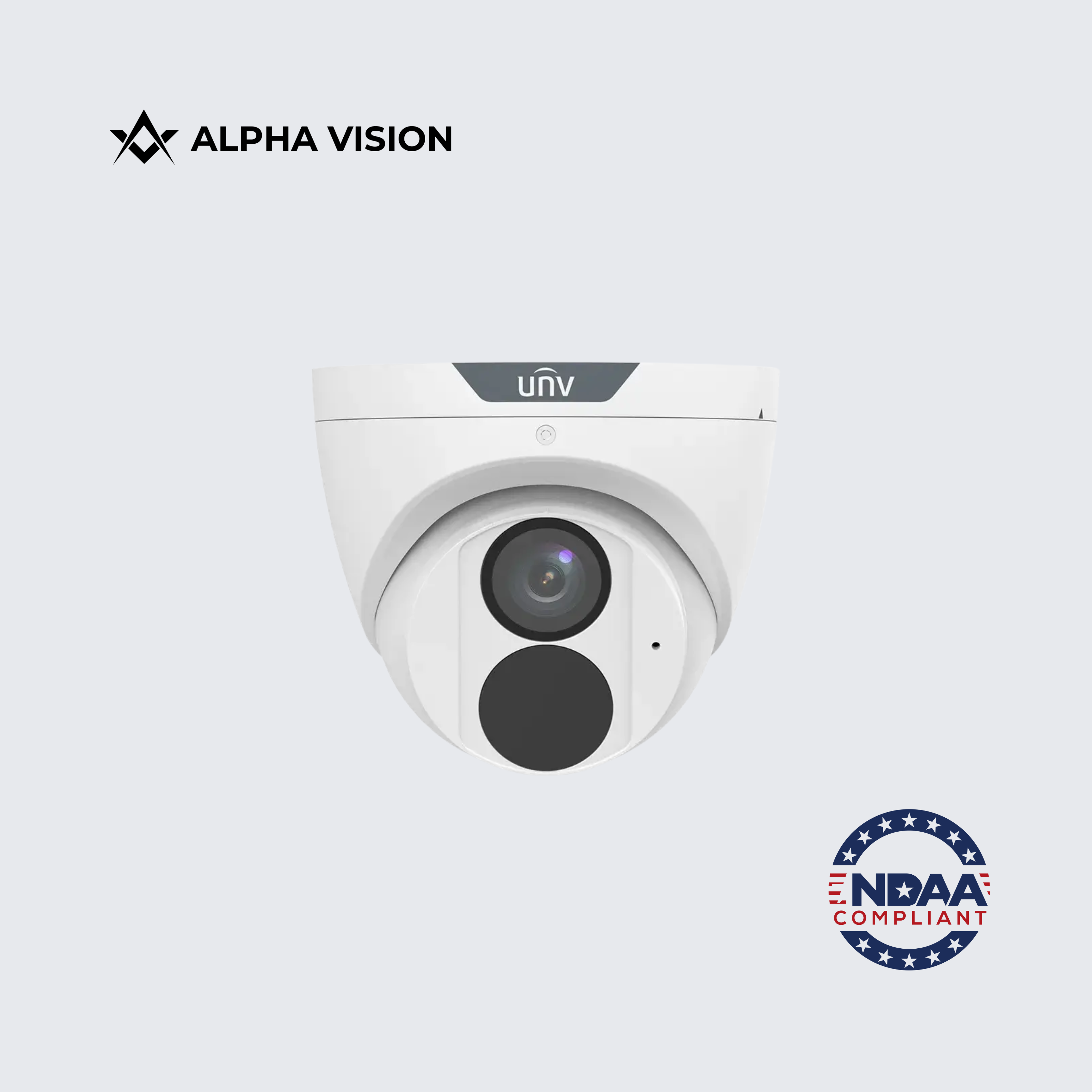 IPC3614SR-ADF28KM-H | Uniview 4MP Fixed 2.8mm Turret Network Camera