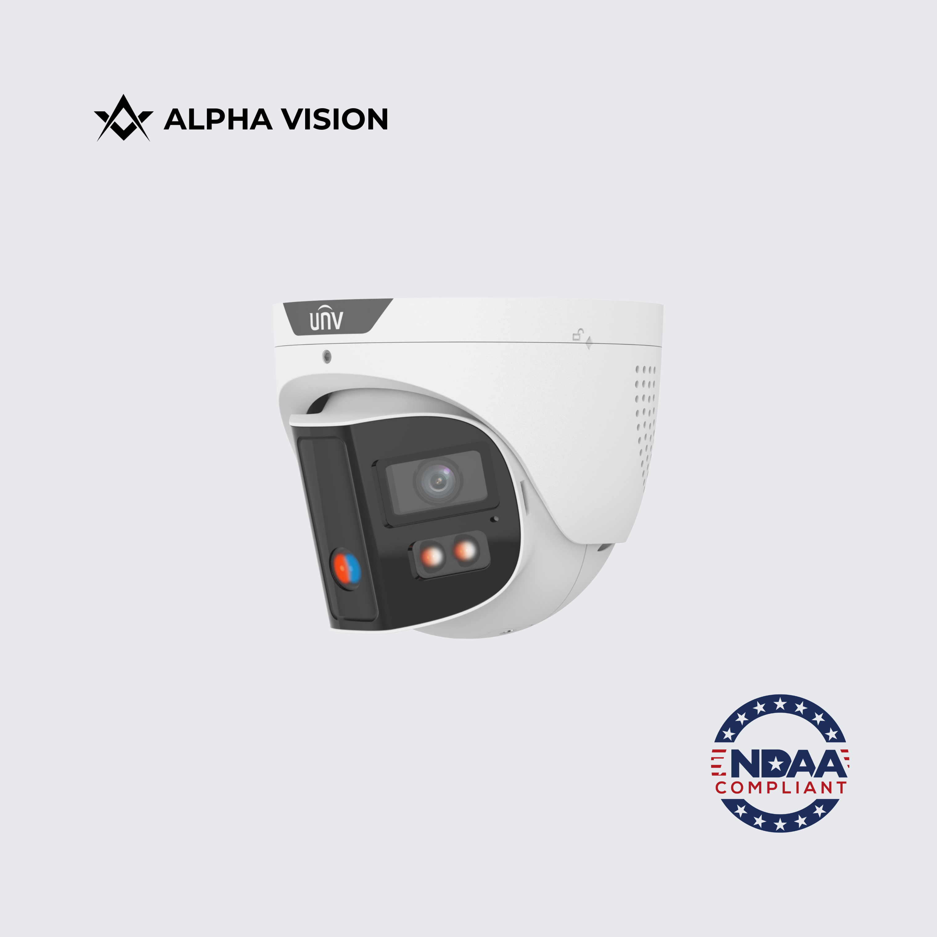 IPC3K28SE-ADF28KMC-DL-I0 | Uniview PRIME III 8MP 2.8mm Fixed Lens Deep Learning Dome Network Camera