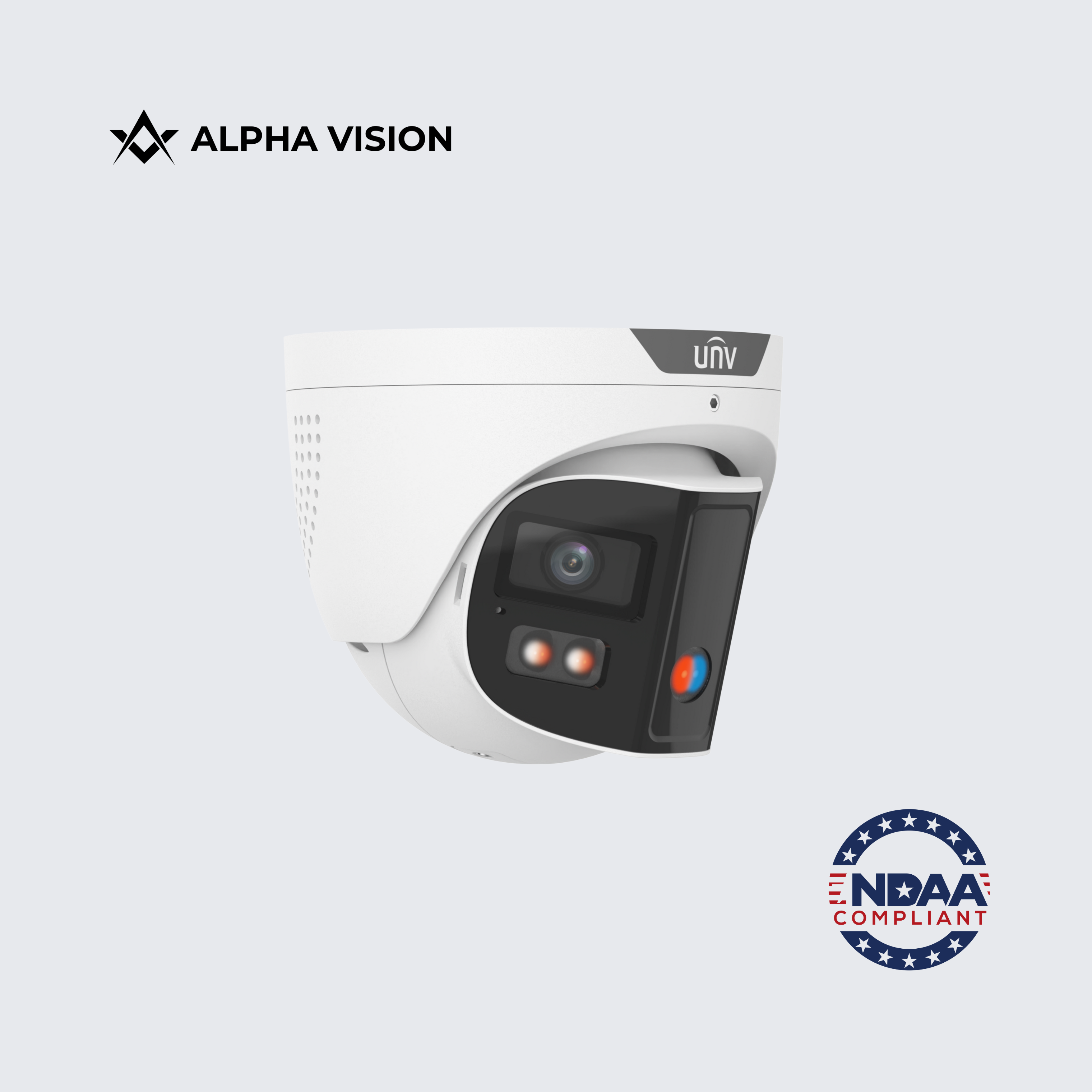 IPC3K28SE-ADF28KMC-DL-I0 | Uniview PRIME III 8MP 2.8mm Fixed Lens Deep Learning Dome Network Camera