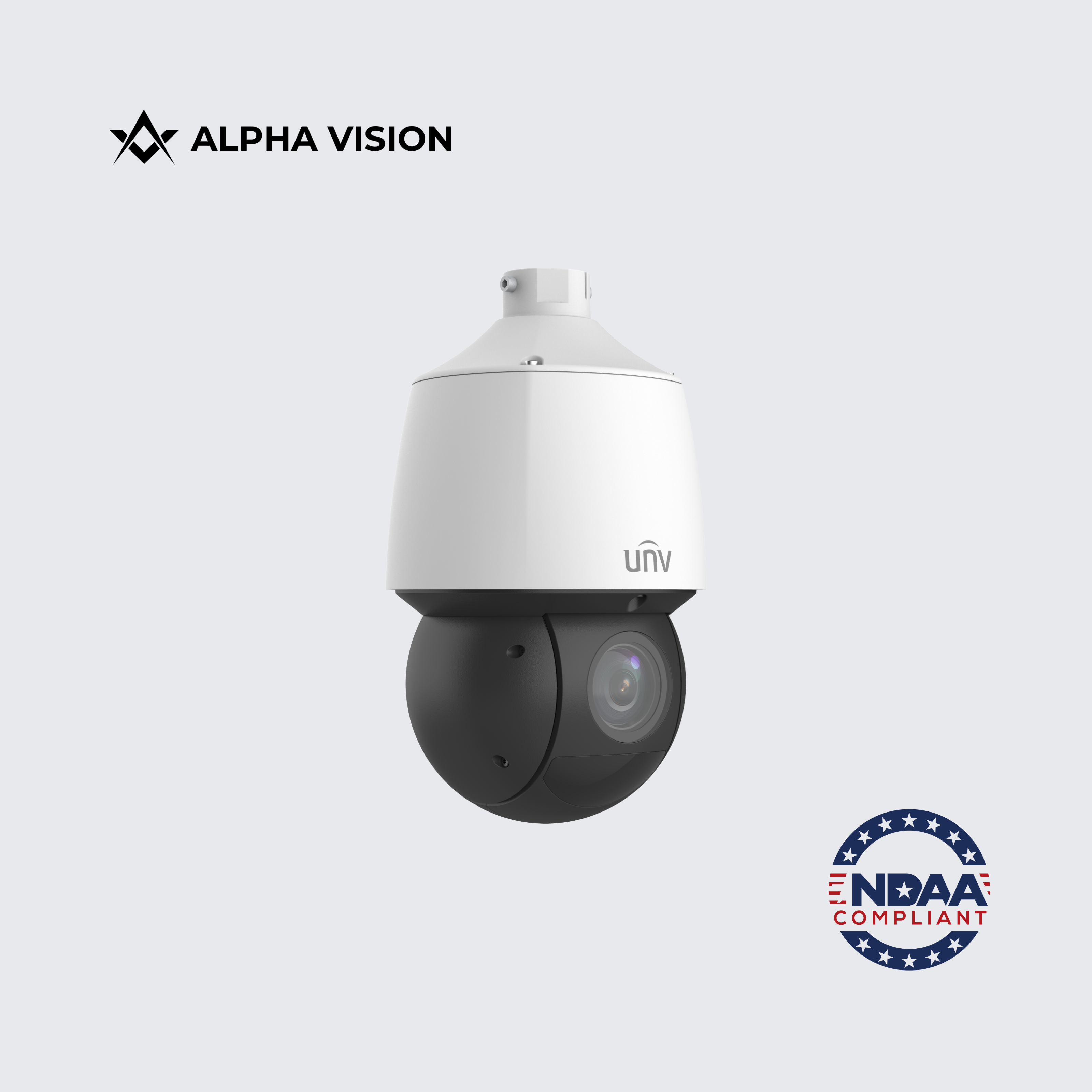 IPC6424SR-X25-VF | Uniview LightHunter 4MP 4.8–120mm Motorized Varifocal 25x Zoom PTZ Dome Network Camera