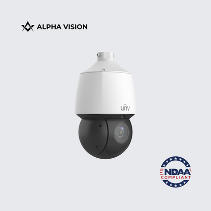 IPC6424SR-X25-VF | Uniview LightHunter 4MP 4.8–120mm Motorized Varifocal 25x Zoom PTZ Dome Network Camera