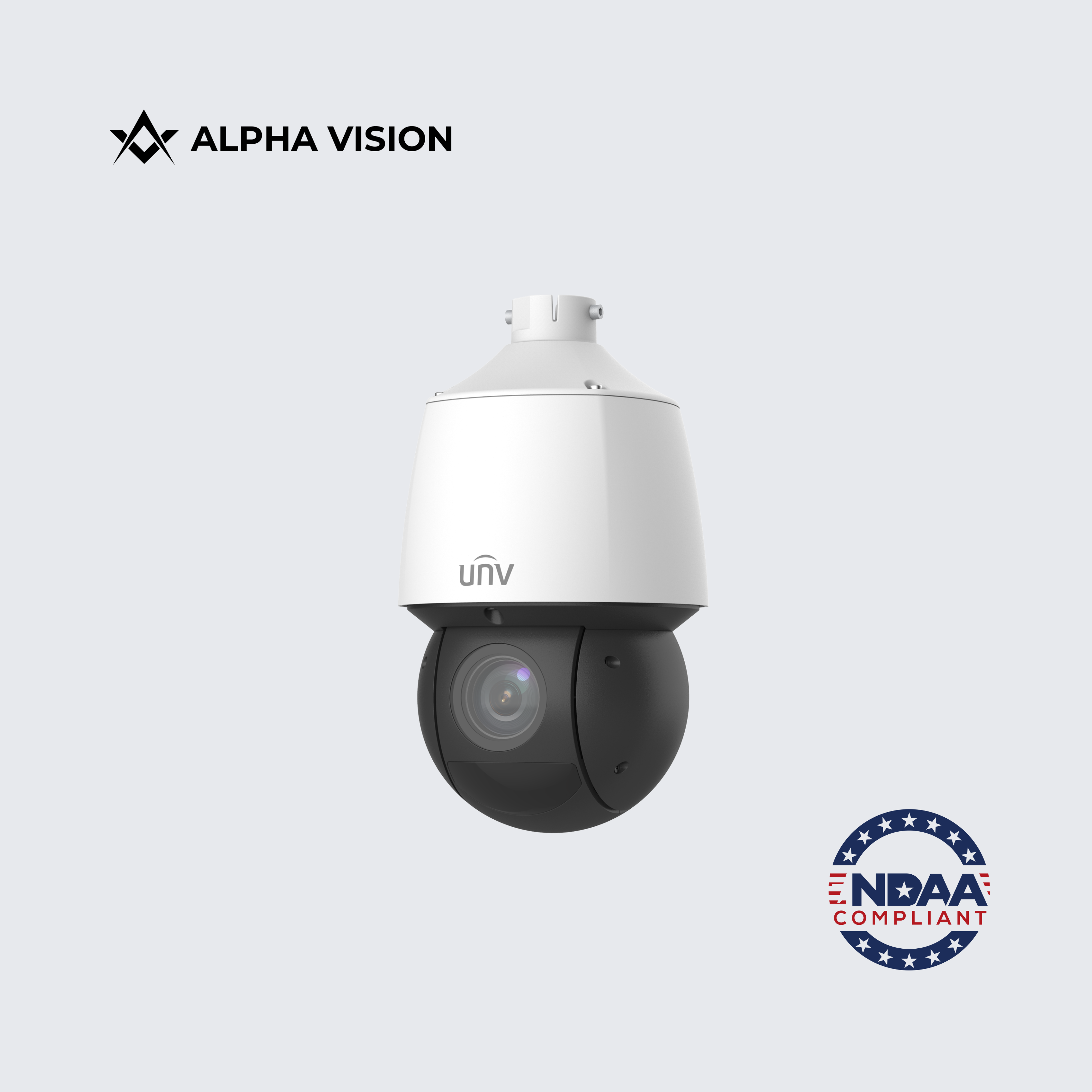 IPC6424SR-X25-VF | Uniview LightHunter 4MP 4.8–120mm Motorized Varifocal 25x Zoom PTZ Dome Network Camera
