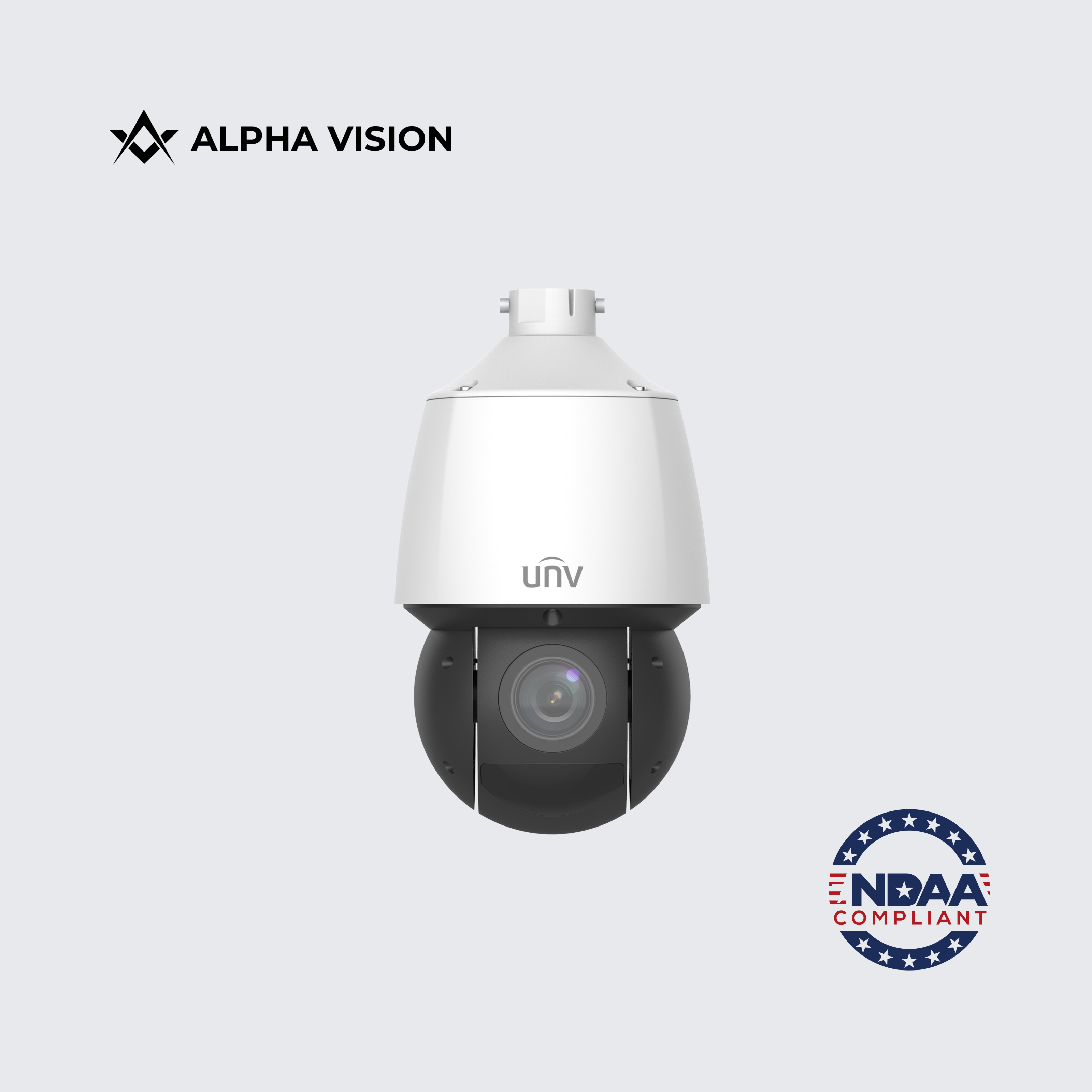 IPC6424SR-X25-VF | Uniview LightHunter 4MP 4.8–120mm Motorized Varifocal 25x Zoom PTZ Dome Network Camera