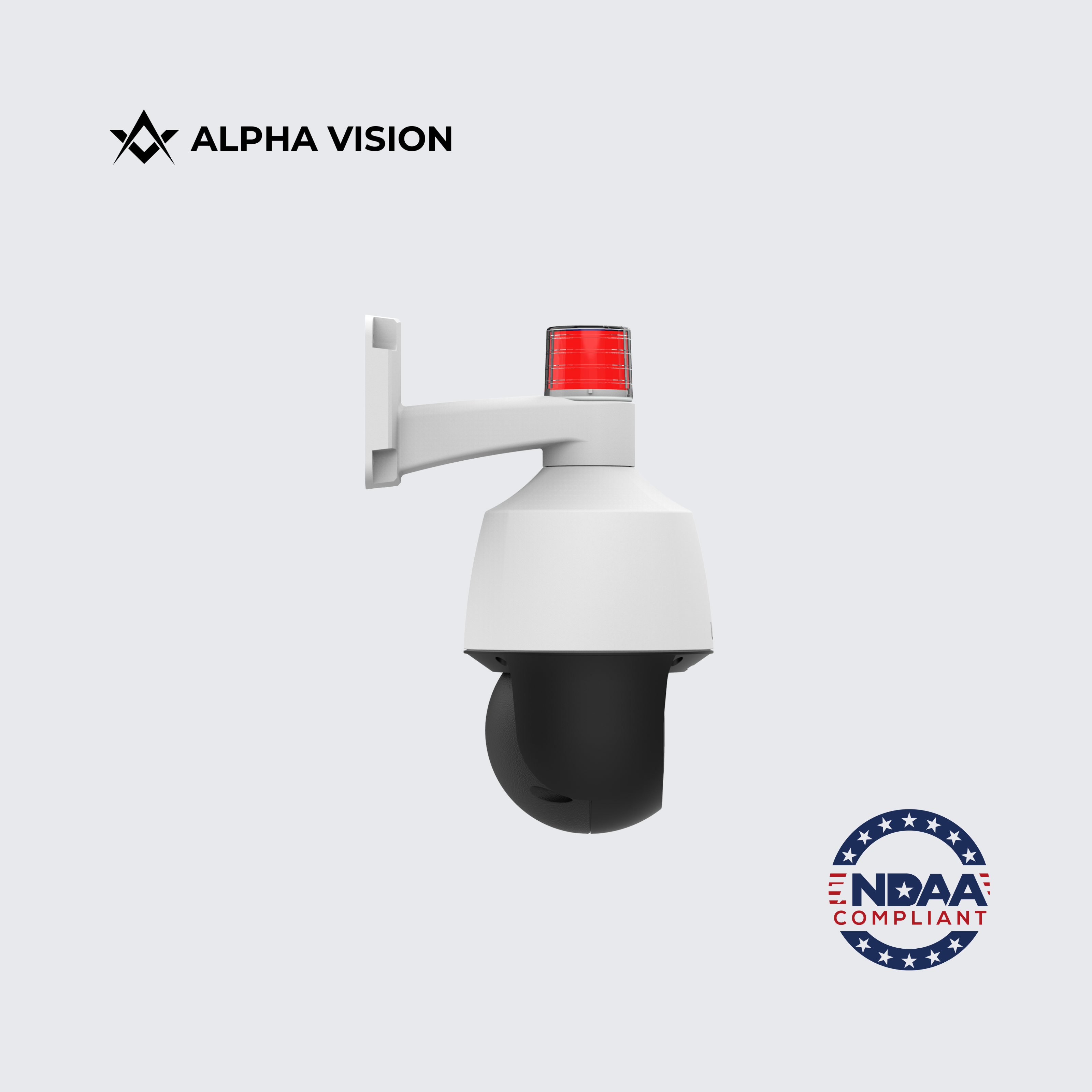 IPC675LFW-AX4DUPKC-VG | Uniview Triguard 5MP 2.8–12mm Motorized Varifocal LightHunter Active Deterrence Mini PTZ Network Camera