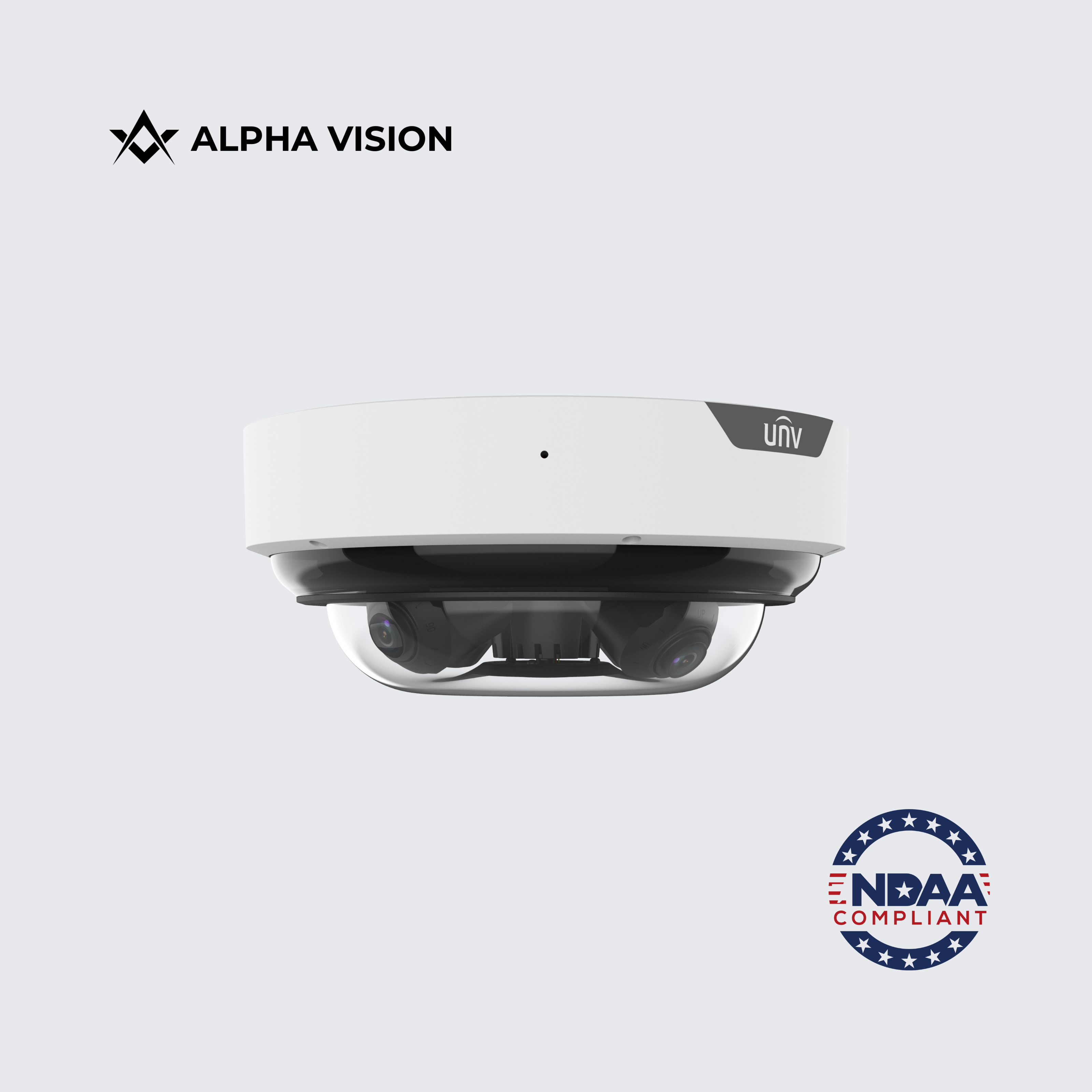 IPC8645EA-ADZKM-I1 | Uniview 4×5MP Panoramic + 5MP PTZ 25× Zoom IP Camera