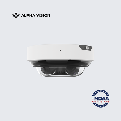 IPC8645EA-ADZKM-I1 | Uniview 4×5MP Panoramic + 5MP PTZ 25× Zoom IP Camera