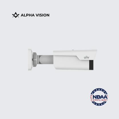TIC2A32SA-F7-4F6AC-I1 | Uniview Thermal 4MP 256×192 Dual-Spectrum Temperature-Detecting AI Bullet Network Camera