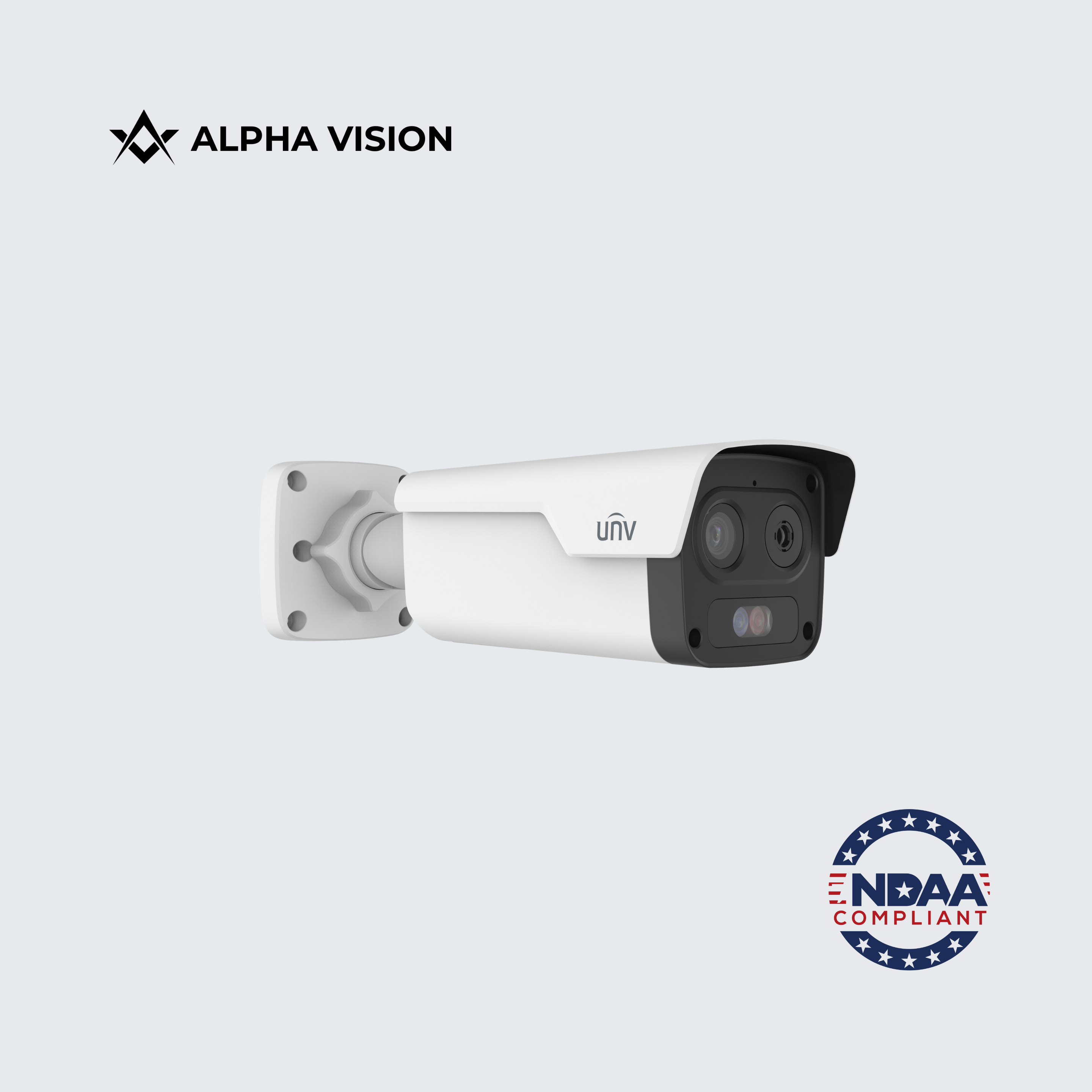 TIC2A32SA-F7-4F6AC-I1 | Uniview Thermal 4MP 256×192 Dual-Spectrum Temperature-Detecting AI Bullet Network Camera