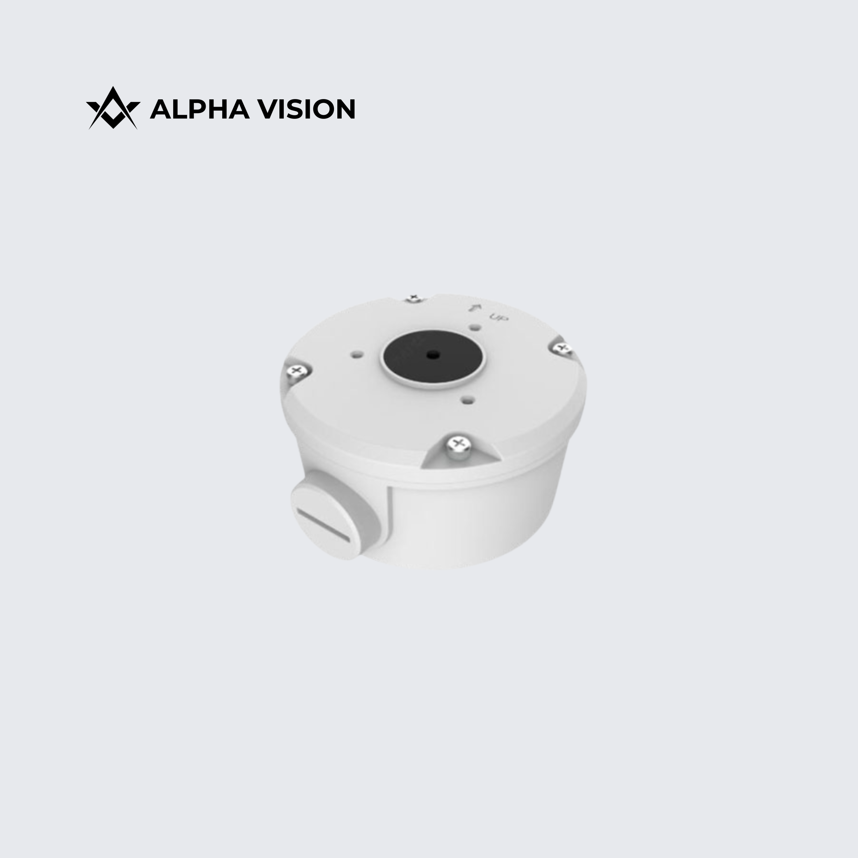 TR-JB05-B-IN | Uniview Indoor Metal Junction Box for Bullet Cameras – Secure Cable Management