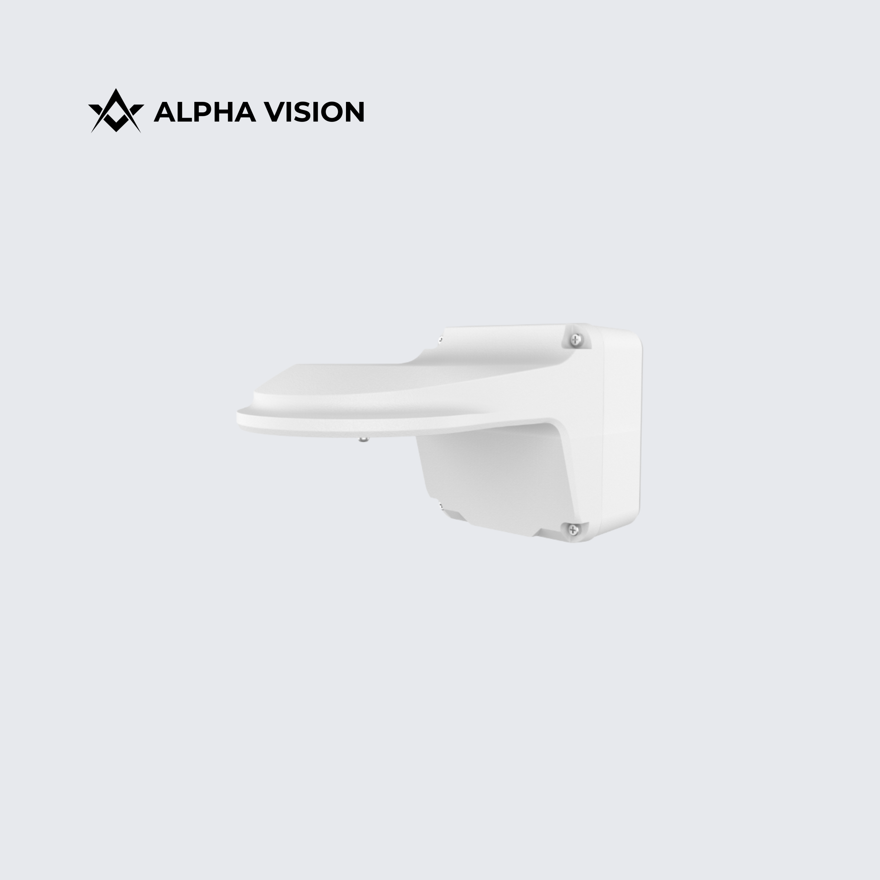 TR-JB07/WM03-G-IN |  Uniview Indoor Dome Camera Wall Mount Bracket with Integrated Junction Box