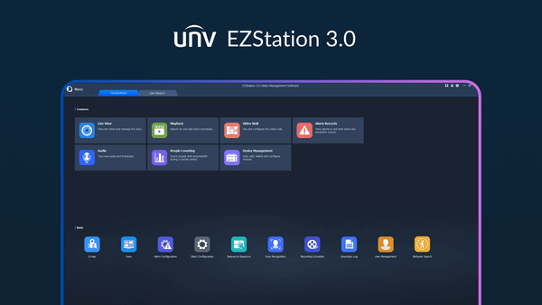 EZStation 3.0 | Uniview Video Management Software | Free Download