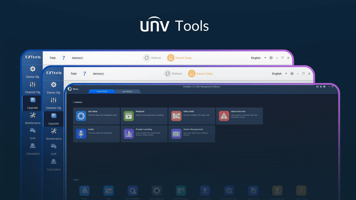 Uniview EZTools & EZStation | Free Downloads